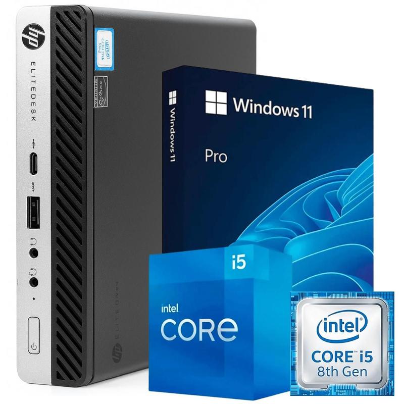 Mini Pc Hp Elitedesk 800 G6 Mini I5 10500t 16g em Promoção no